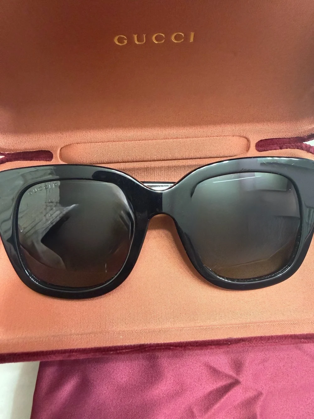 Gucci Polarized Black Sunglasses